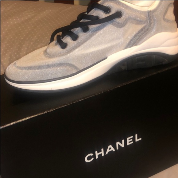 CHANEL WOMENS MESH SNEAKER - Picture 2 of 8